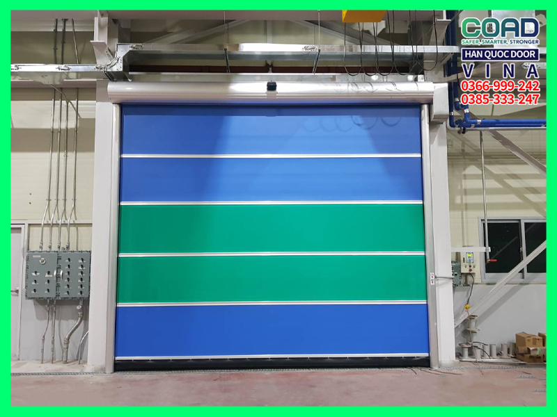 cửa cuốn nhanh PVC COAD C-1 Deluxe Model