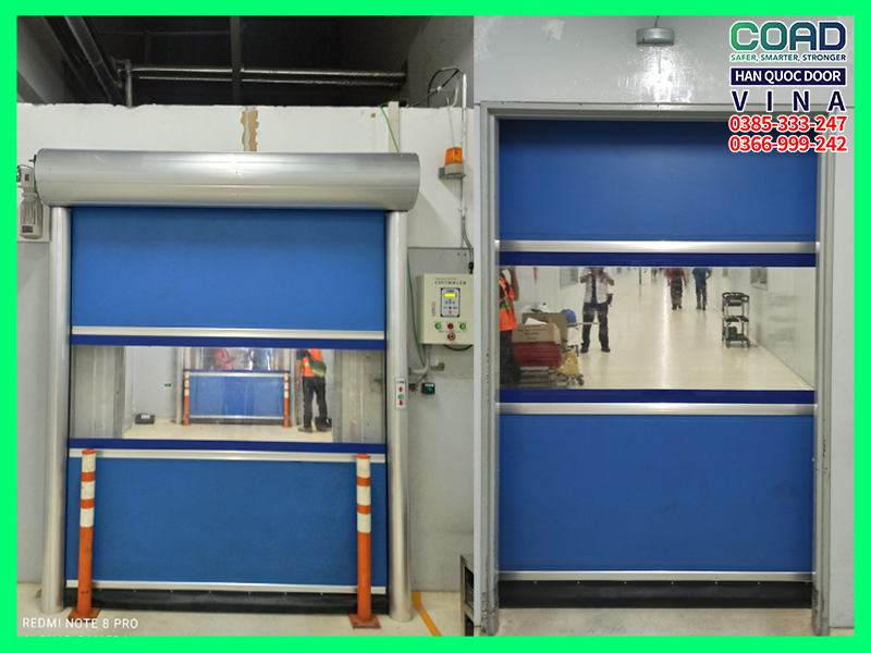 cửa cuốn nhanh giá rẻ C-1 Deluxe Model