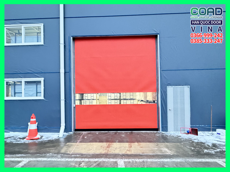 cửa cuốn nhanh PVC dòng C-3 Premium Model