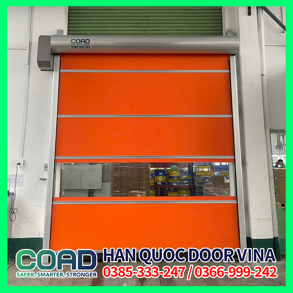 Thi công cửa cuốn nhanh C-VE Standard Model