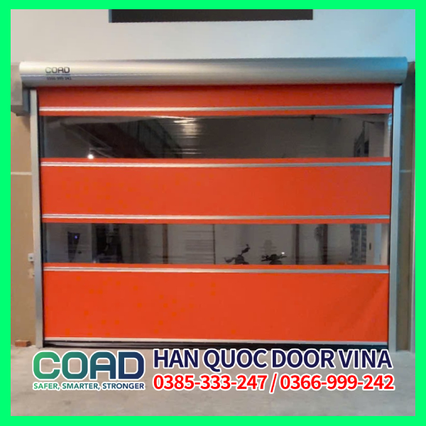 cửa cuốn nhanh pvc tại các doanh nghiệp