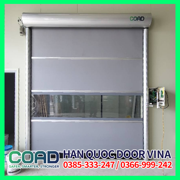 cửa cuốn tự động đóng mở