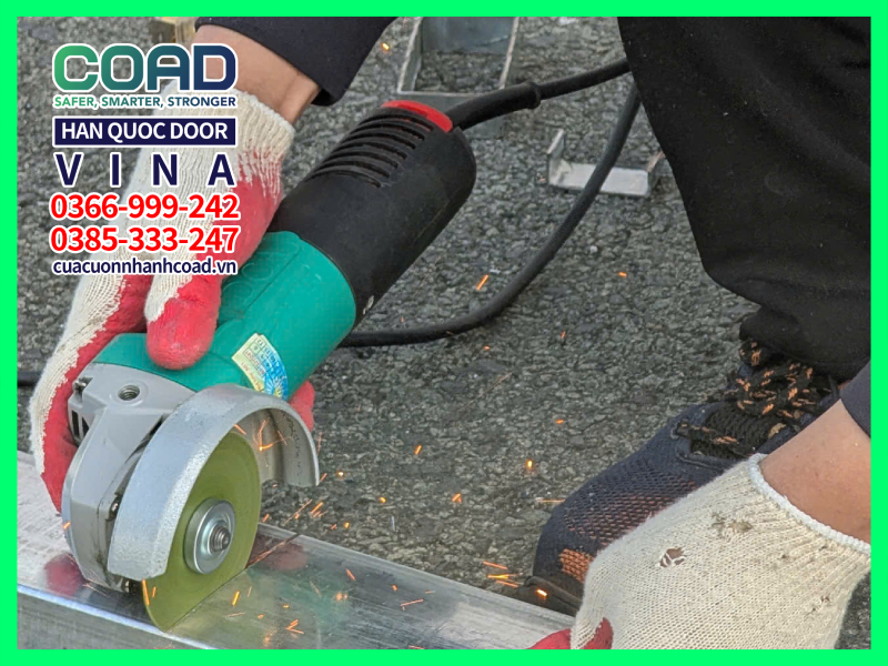 đội ngũ thi công lắp đặt coad