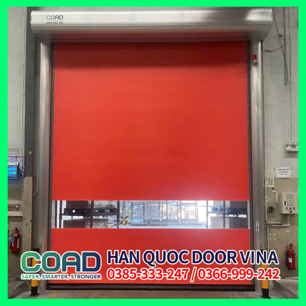 lắp đặt cửa cuốn nhanh C-3 Premium tại VNM
