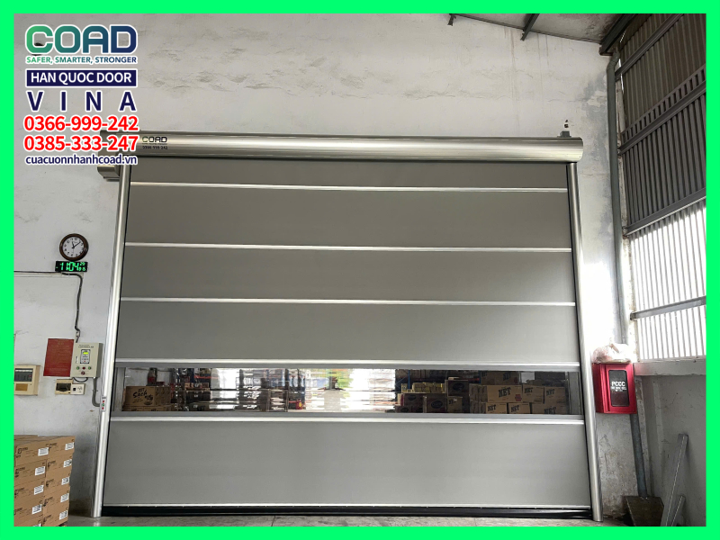 cửa cuốn nhanh c-1 deluxe tại các công ty