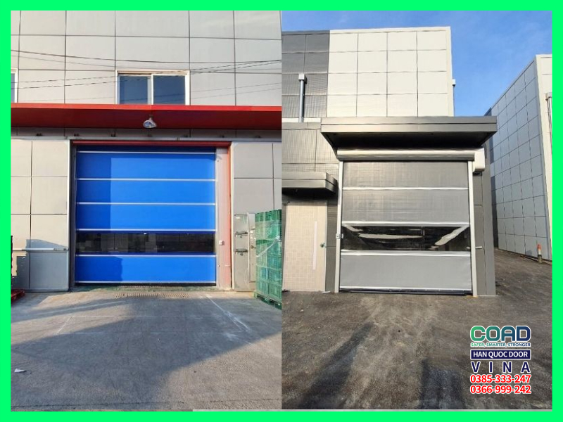 cửa cuốn nhanh coad sản xuất tại việt nam