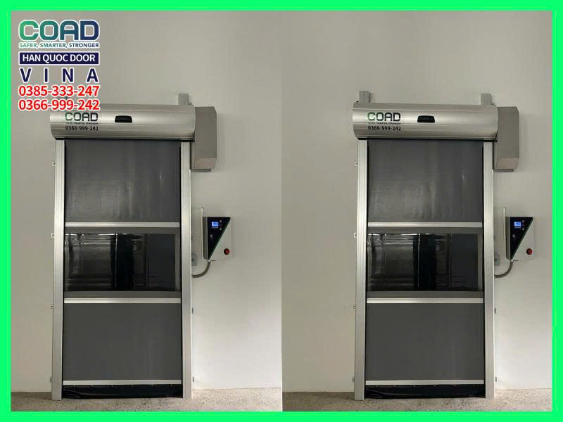 cửa cuốn nhanh lắp đặt tại Đồng Tháp