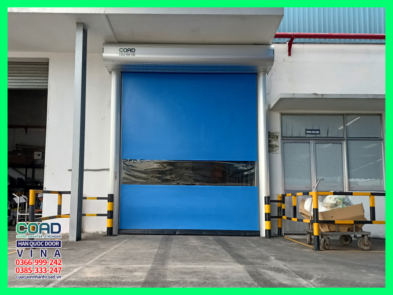 hệ thống cửa công nghiệp thong minh trong nhà máy