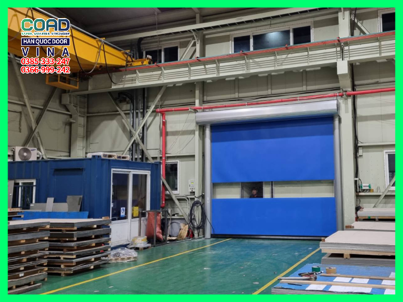 hướng dẫn đào tạo cửa cuốn nhanh
