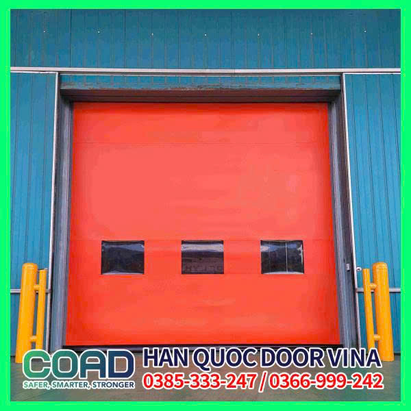 hướng dẫn sử dụng cửa cuốn nhanh tại kcn trảng bàng