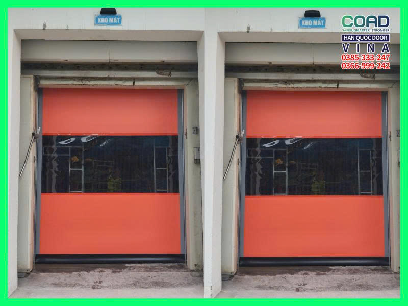 lắp đặt cửa cuốn nhanh C-3 Premium tại Phú Mỹ