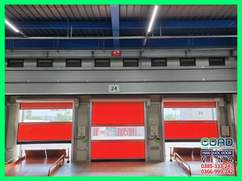 tiêu chí hồ sơ đấu thầu hệ thống cửa cuốn nhanh công nghiệp