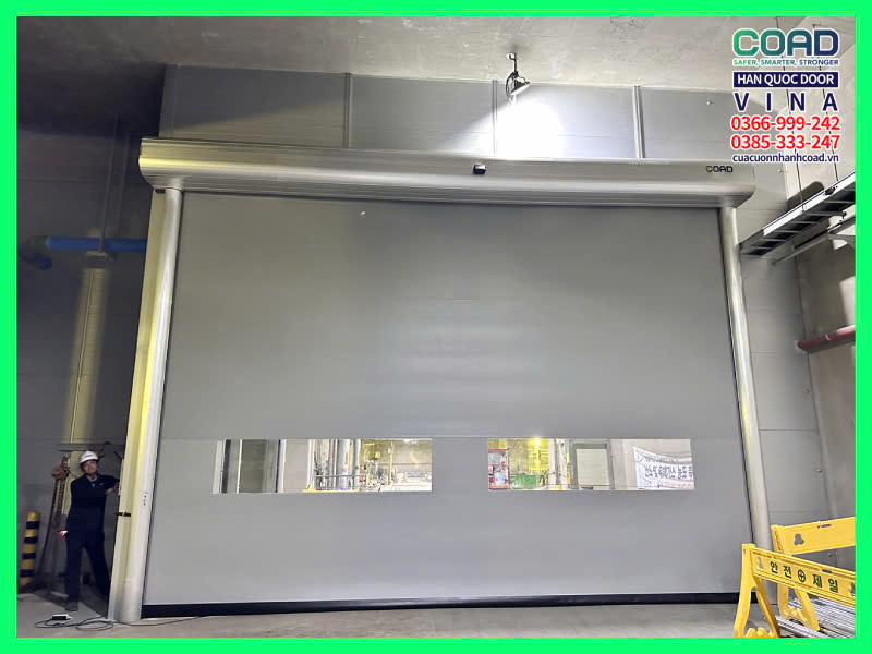 lắp đặt c-3 premium cho ô cửa có kích thước lớn