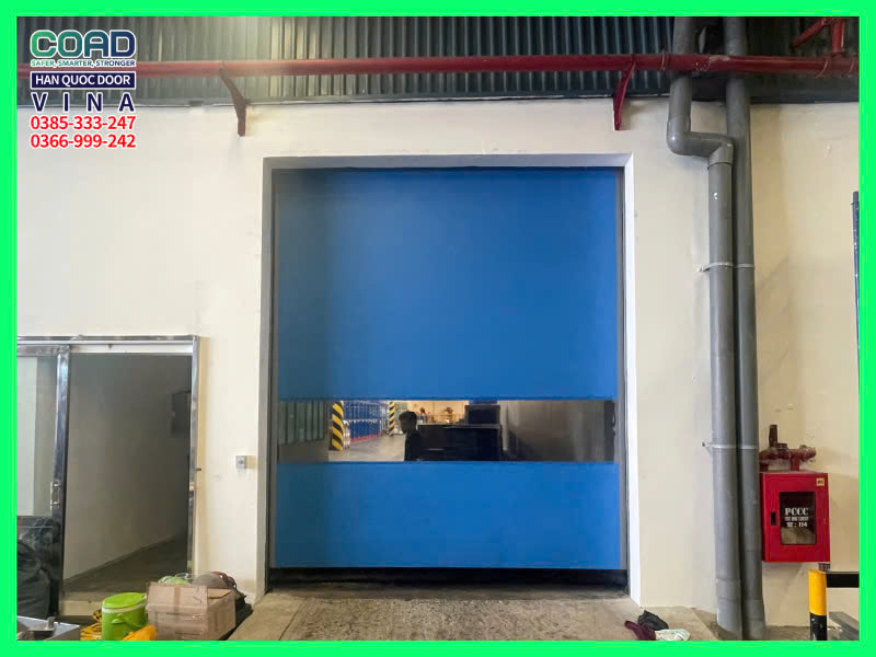 cửa cuốn nhanh cho cảng xuất hàng
