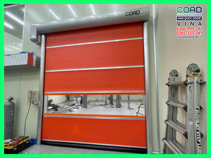 cửa cuốn nhanh cho ngành dược phẩm
