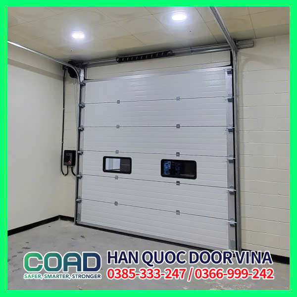 cửa trượt trần c-30 cho kho lạnh âm sâu