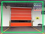 PVC HIGH SPEED DOOR STANDARD MODEL C-1 Installed at CRAVEN A CIGARETTE VIETNAM - LOOP SENSOR
