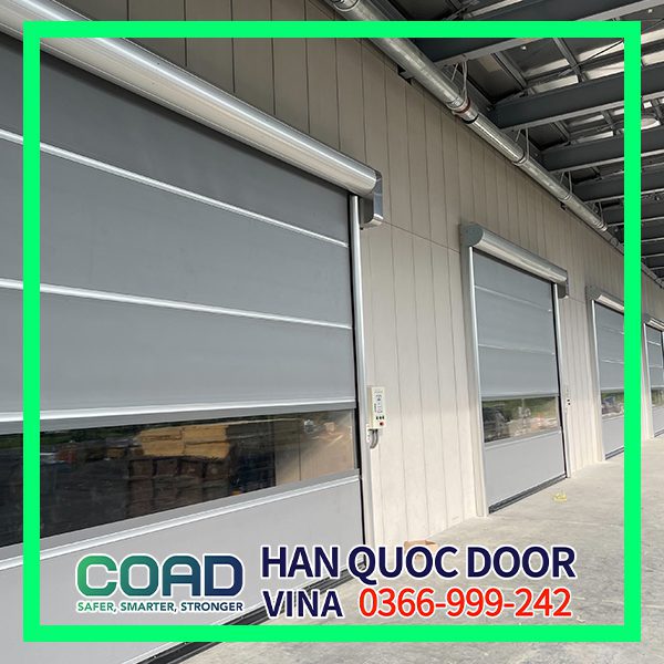 Cửa cuốn tự động Hàn Quốc COAD