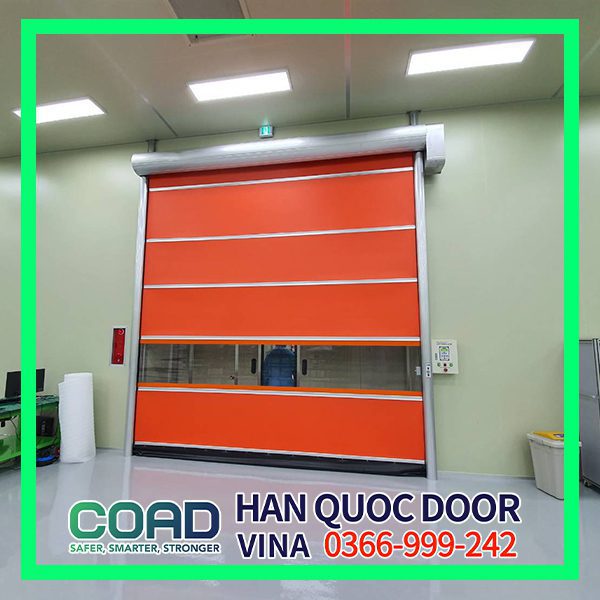 Cửa cuốn nhanh tiêu chuẩn COAD VINA