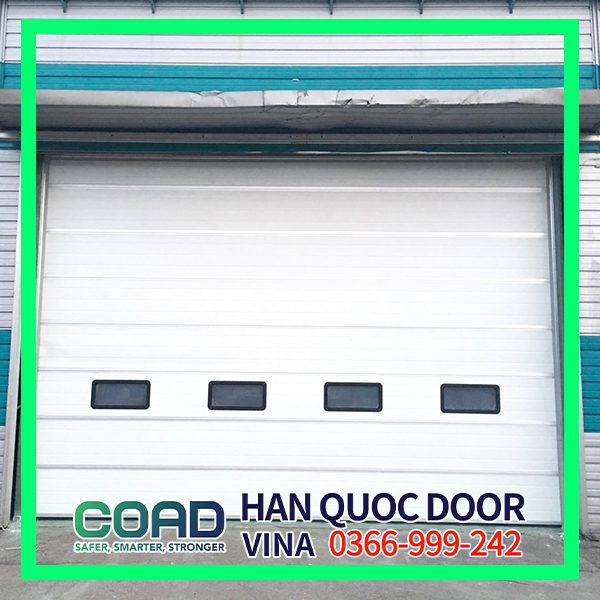Cửa trượt trần cho gara ô tô - COAD