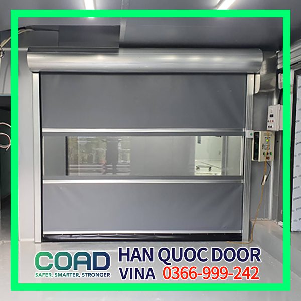 Cửa cuốn nhanh C-VE PVC giá rẻ