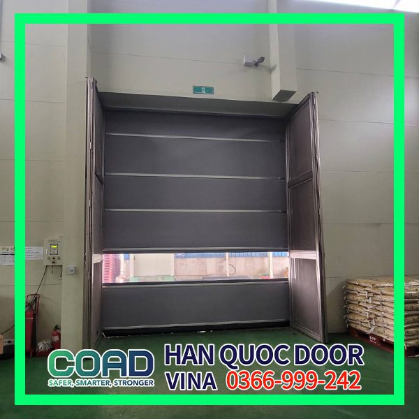 Cửa cuốn nhanh motor Nhật Bản