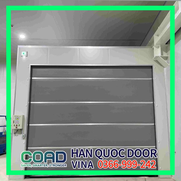 Cửa cuốn C-1 màu xám