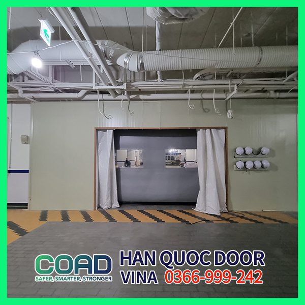 Cửa cuốn nhanh tự phục hồi