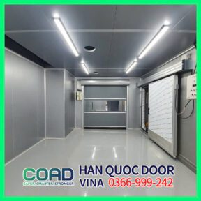 Cửa tự động công nghiệp COAD - Cửa cuốn nhanh tiết kiệm C-VE