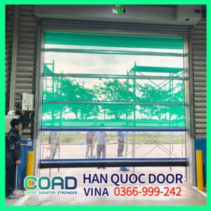 cửa cuốn tốc độ cao lưới côn trùng kenda 1