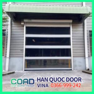 cửa cuốn tốc độ cao lưới côn trùng kenda lần 2