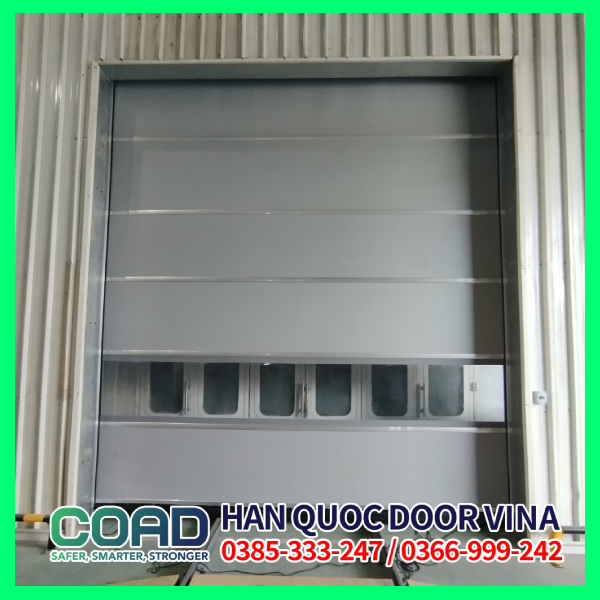 cửa cuốn c-1 lắp đặt tại thaco