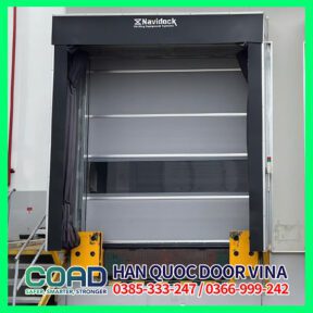 cửa cuốn nhựa pvc dùng điều khiển từ xa