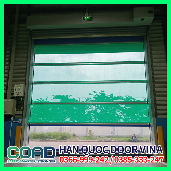Lý do các nhà máy mới ưu tiên sử dụng cửa cuốn nhựa PVC COAD
