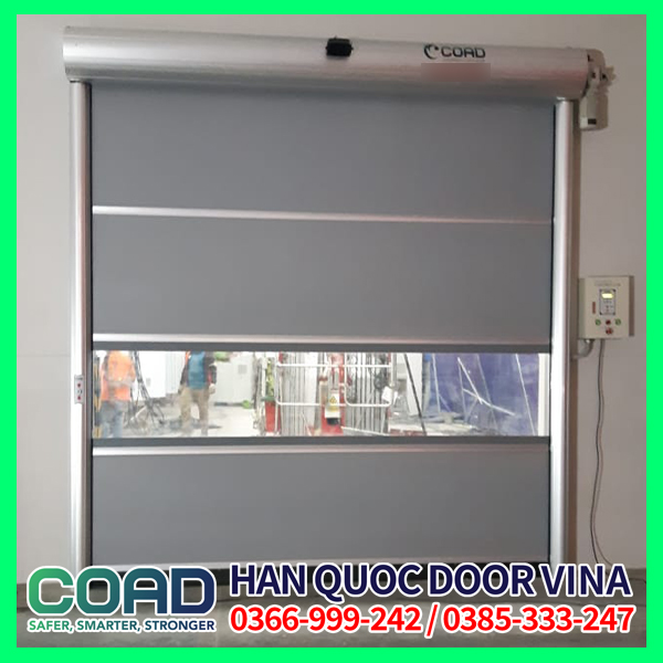 cửa cuốn tốc độ cao PVC C-1 Deluxe Model