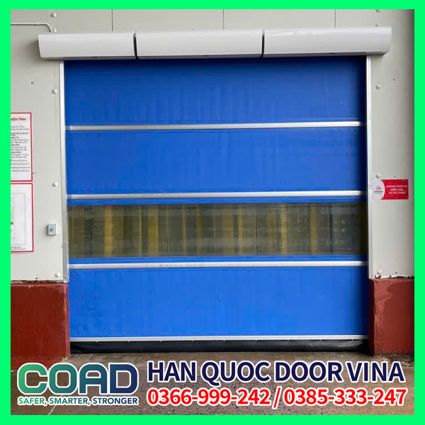 Cửa cuốn tiết kiệm PVC C-VE Standard Model