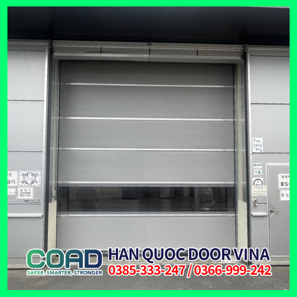 cửa cuốn nhanh hàn quốc COAD VINA cho doanh nghiệp