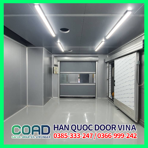 cửa cuốn nhanh tốc độ cao cho phòng sạch