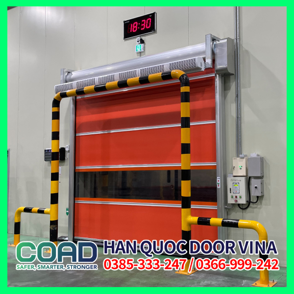 cảm biến không chạm của cửa cuốn nhanh