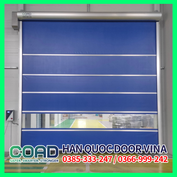 chuyển đổi cửa cuốn cũ sang cửa cuốn nhanh