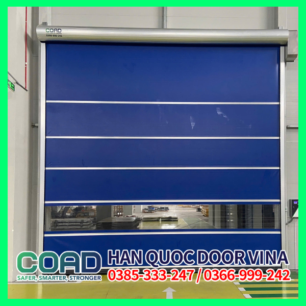 cửa cuốn nhanh chuyên dùng cho kho lạnh