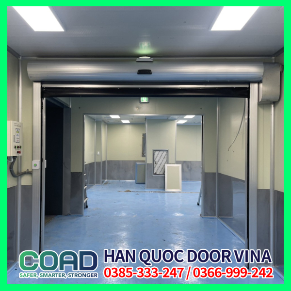 giải pháp cửa tốc độ cao cho kho đông lạnh dưới 0 độ