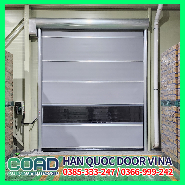 giao hàng cửa cuốn nhanh đúng tiến độ