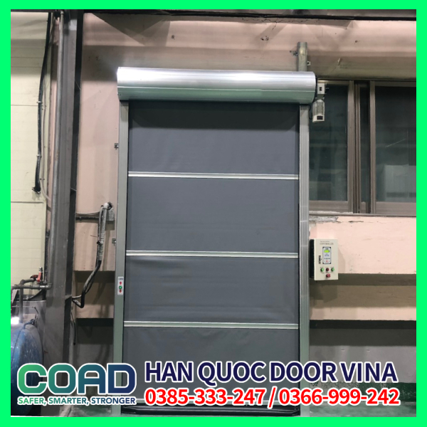 thiết kế cửa cuốn nhanh theo yêu cầu