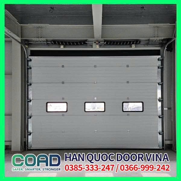 cửa trượt trần cho nhà máy thực phẩm