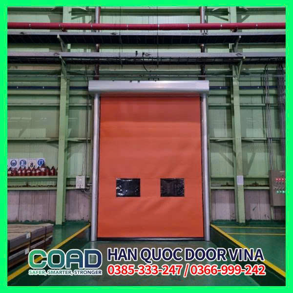 độ bền cửa cuốn nhanh c-3 premium tại kcn quang minh