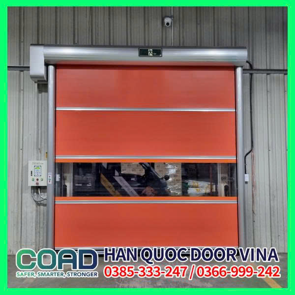 cửa cuốn nhanh cho dự án cải tạo tại hà nội