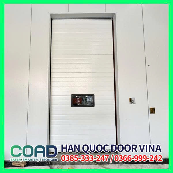 cửa trượt trần cho khu vực xuất nhập hàng hải phòng