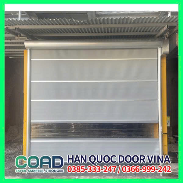 bảo trì cửa cuốn nhanh cho xưởng cơ khí