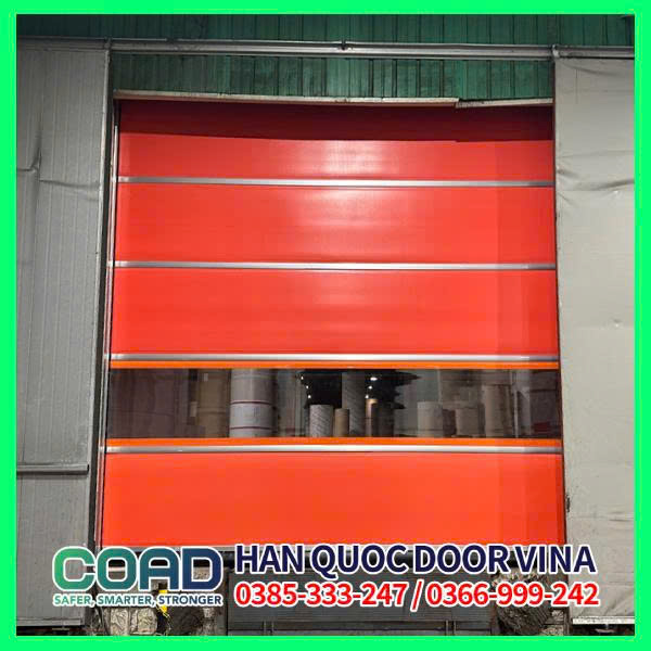 cửa cuốn nhanh ngăn nhiễm chéo cho phòng cân dược phẩm